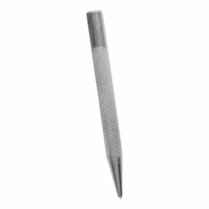 Automatic Center Punch Anti Slip Knurling Handle Steel Metal Drill Punch Chisel Metal Drill Marking Center Punch Tool