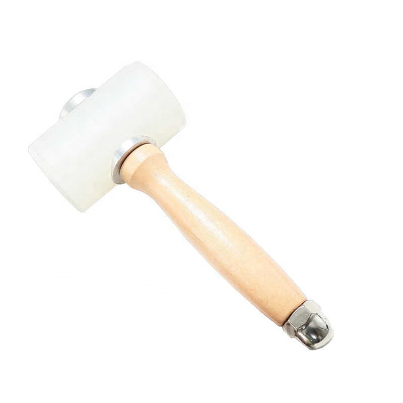 Leather Carving Hammer Printing Tool 3 Types DIY Craft Cowhide Punch Cutting  Nylon Hammer Tool Kit With Wood Handle 2021