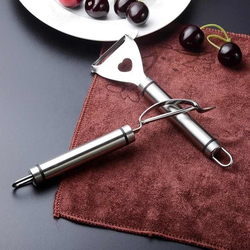 Stainless steel peeler fruit APPLE PEELER multifunctional scraper planer kitchen gadget