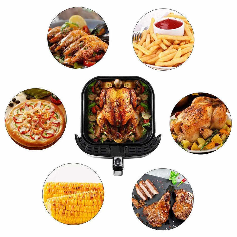 Air Fryer Liner Pad Silicone Kitchen Baking Cooking Anti Slip Steamers Mats