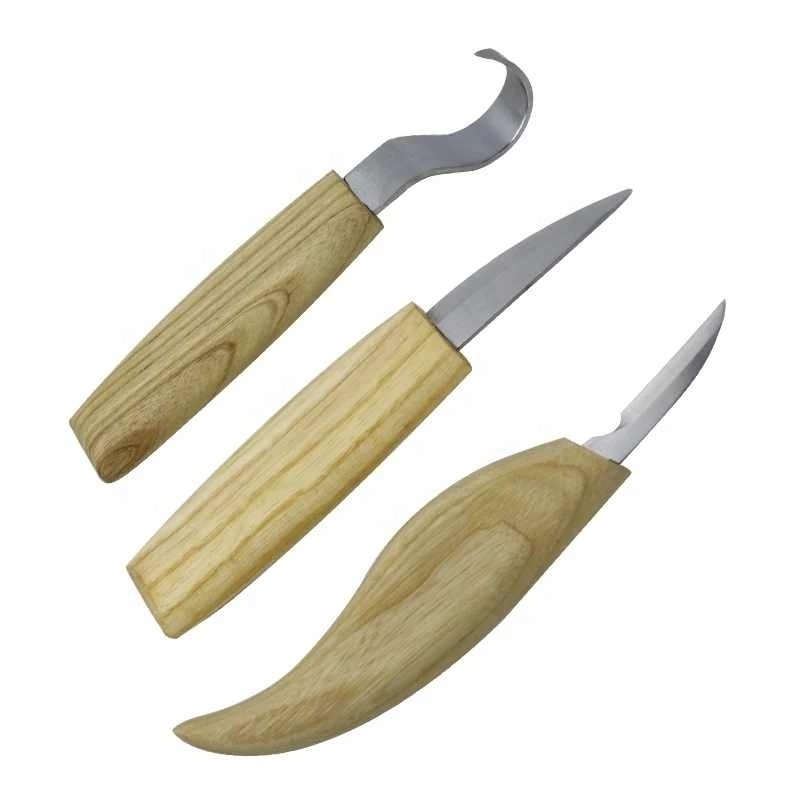 Wood Carving Knife Carving Chisel Stainless Steel Sharp-edged Wood Cutter Gouge Chisels DIY Woodworking Carving Tools Set