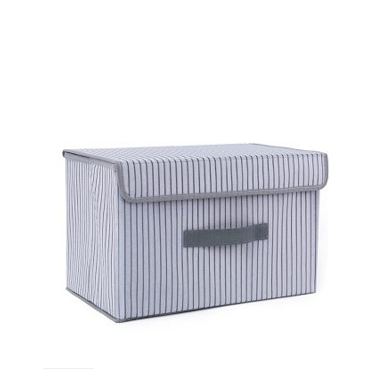 Foldable Fabric Large Toy Clothes Blanket Storage Bins Toy Storage Chest Bins Storage Box with Lids