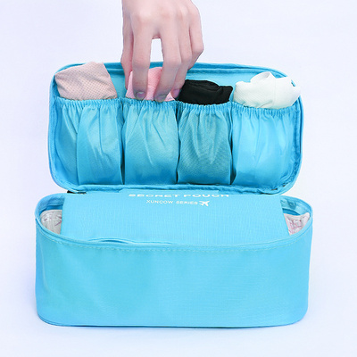 Wholesale Cheap Portable Bra Underpants Underwear Storage Organizer Pouch Travel Underwear lingerie Storage Bag