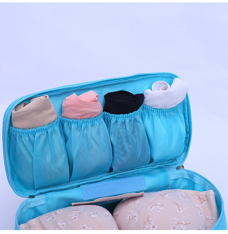 Wholesale Cheap Portable Bra Underpants Underwear Storage Organizer Pouch Travel Underwear lingerie Storage Bag