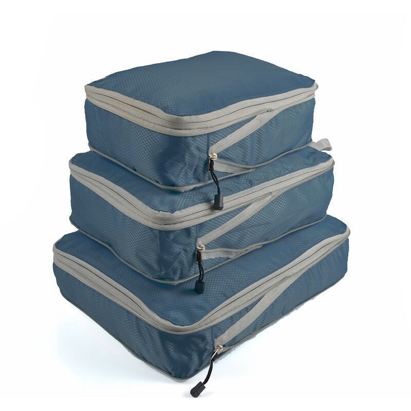 Large Capacity 3 pcs Compression Packing Cubes Set Luggage Organizer Packing Cubes for Travel Suitcase