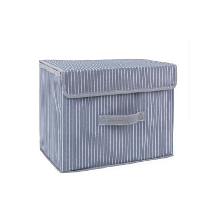 Foldable Fabric Large Toy Clothes Blanket Storage Bins Toy Storage Chest Bins Storage Box with Lids