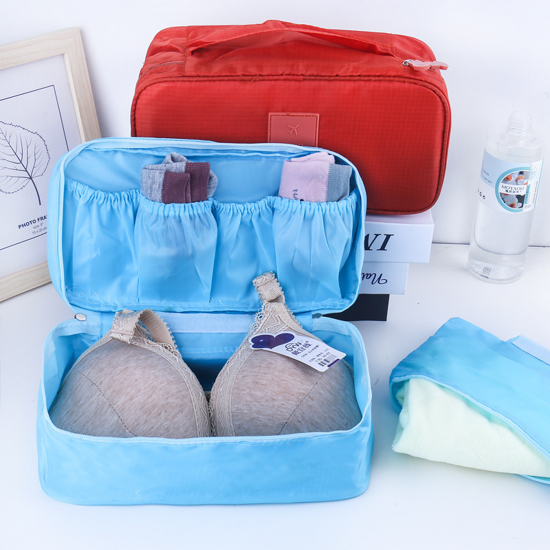 Wholesale Cheap Portable Bra Underpants Underwear Storage Organizer Pouch Travel Underwear lingerie Storage Bag