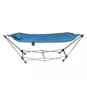 Portable Folding Camping Polyester Portable Hammock Hanging Chairs Beach Chair Swing in Variety Colors Hammock With Stand