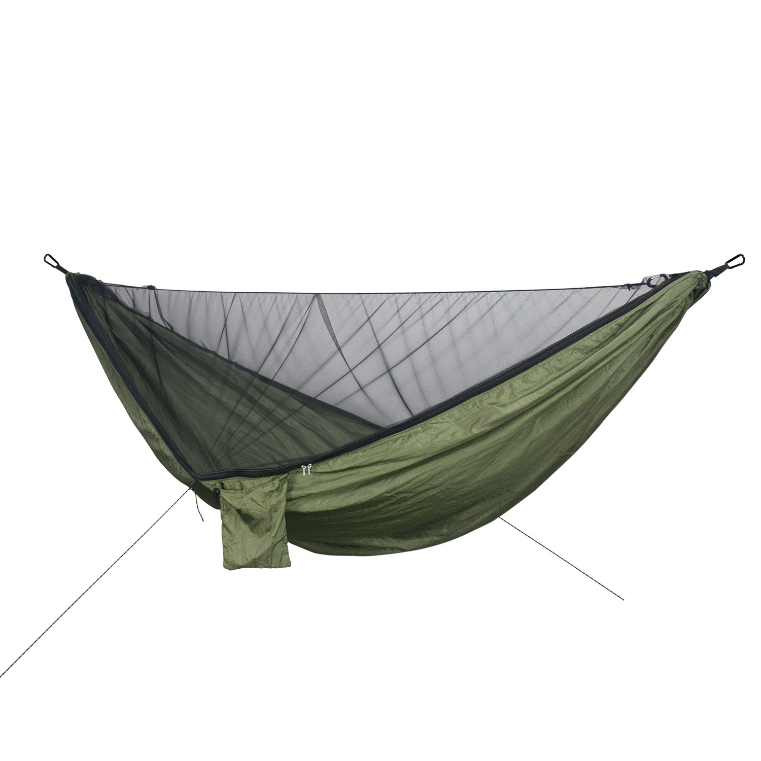 Outdoor High quality Swing Bed With Mosquito Netting Portable Outdoor Camping Hammock Nylon