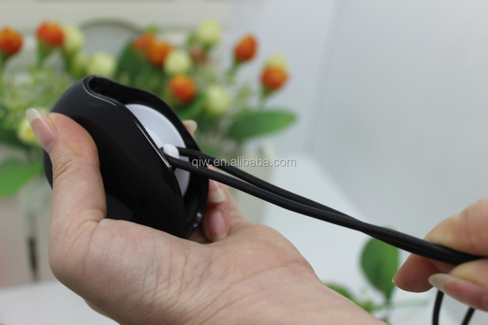 AUTOMATIC Recoil earphone Cord Winder , headphone untangler