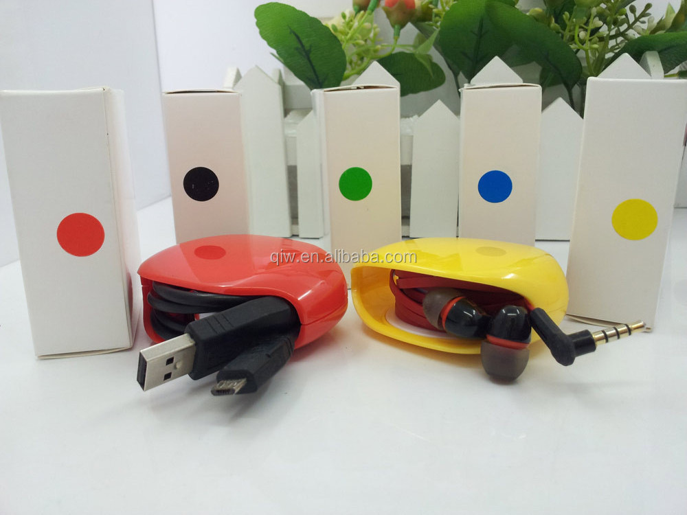 office gift AUTOMATIC extension cord reel for USB cord earphone cable etc