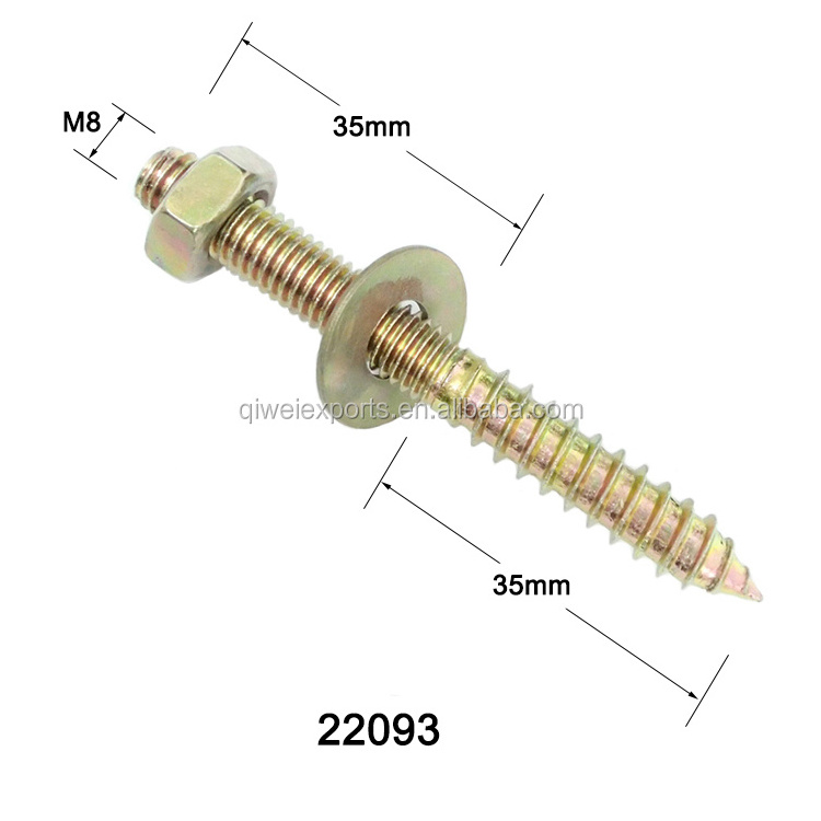 Metal self tapping screw m8 self drilling screws (22093)