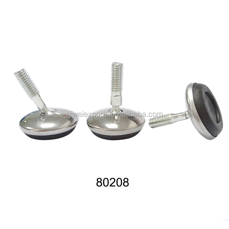 Screw leveling feet adjustable swivel glide for furniture 80208