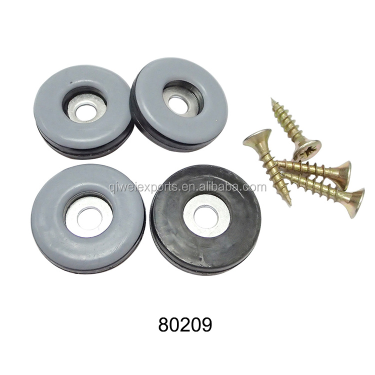 Screw-on PTFE Easy Glides with screw for furniture 80209