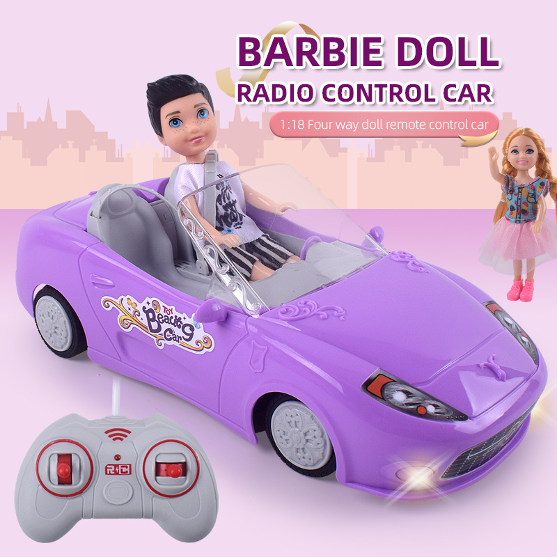 Beauty dolls 4 channels radio control toys 27mhz rc cars 1/18 window box packing remote control bb car toy