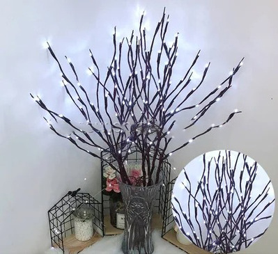 Best Selling Home Decoration String Lights LED Tree Lamp Indoor and Outdoor Use 20 LED Warm White Lighted Branches