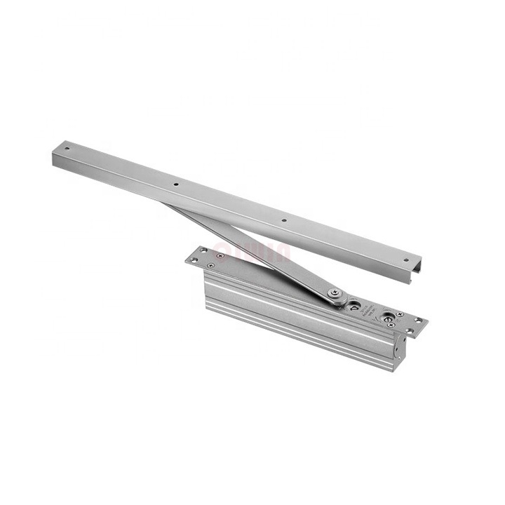 Aluminum alloy 60KG hidden installation door closer with stopper