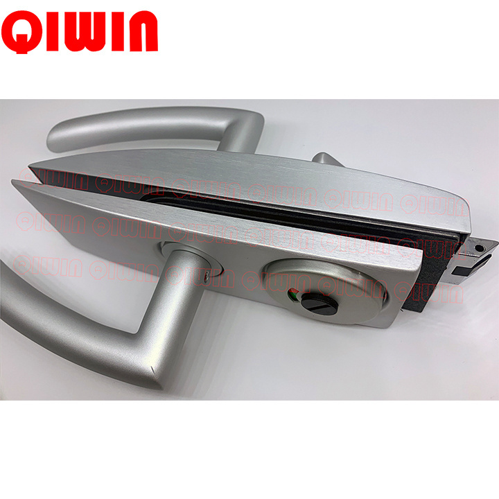 Bathroom Glass Door Locks Aluminium Glass Door Lock Latches With Lock And Indicator