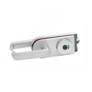 Glass door locks Bathroom Glass Door Lock with Handle and Blockade function