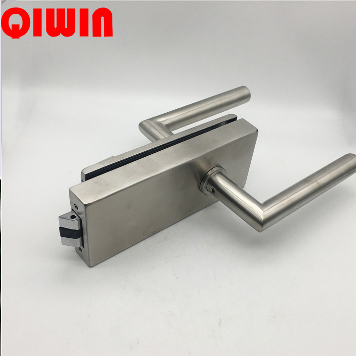 8-12mm Aluminum Frame Glass Door Lock Safety Patio Channel Glass Door Locks