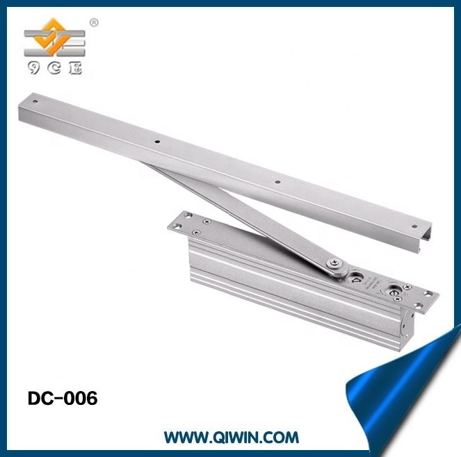 Aluminum alloy 60KG hidden installation door closer with stopper