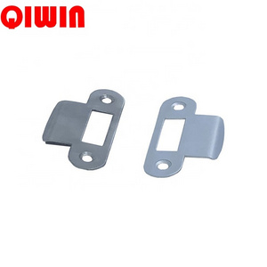 Anodised Glass Door Lock Fittings Glass To Wall Aluminium Striker Plate