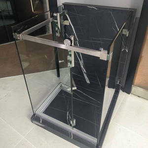 South America Shower Door Style Fittings Small Space Bathroom Glass Sliding Door Hardware Accessories