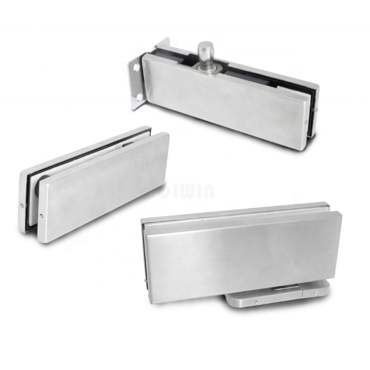 Factory Wholesale Heavy Duty No-Digging Temper Glass Door Concealed Hydraulic Floor Hinge Concealed Hydraulic Door Closer