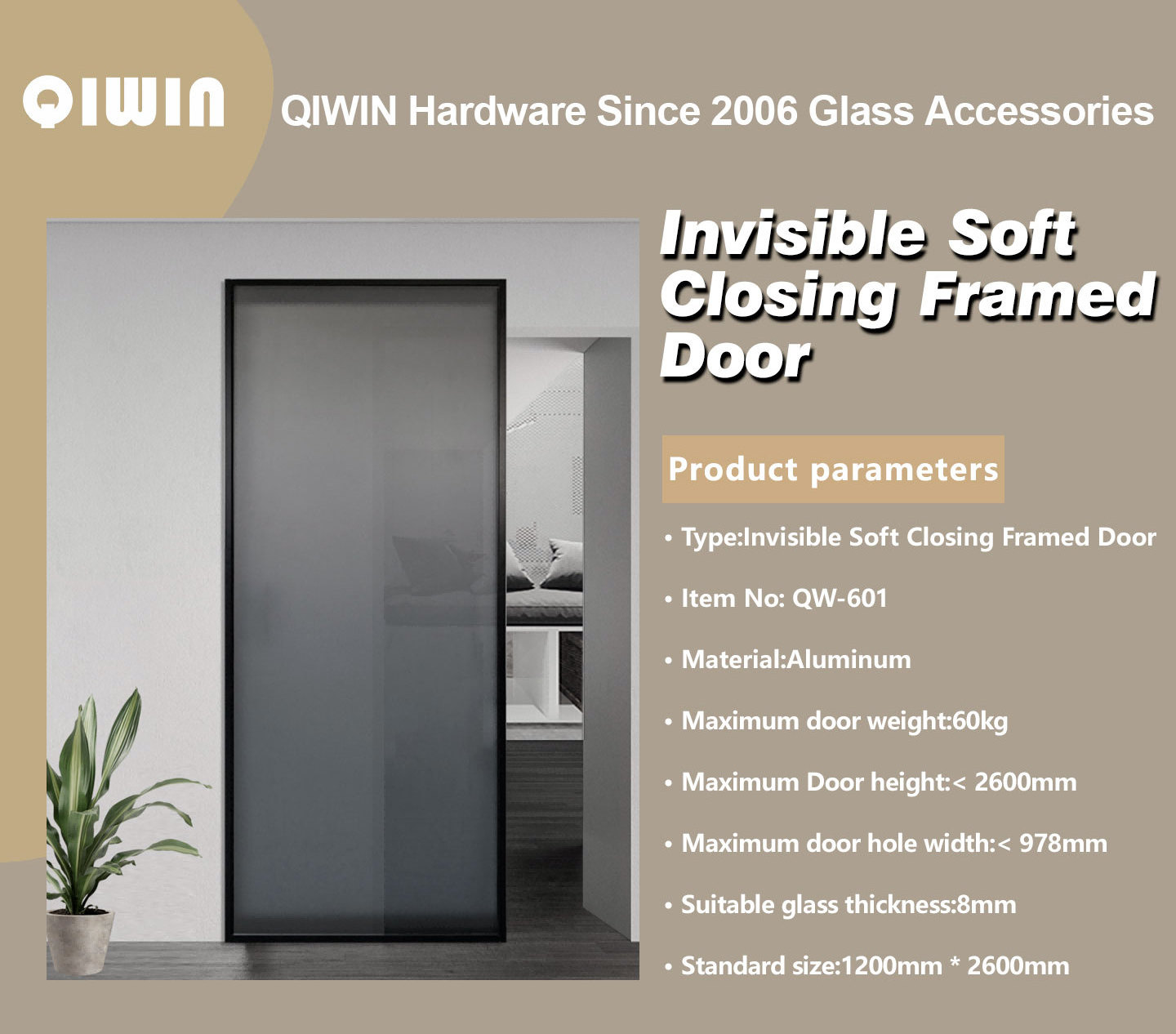 Frame hidden invisible sliding glass door system accessories soft close doors for house