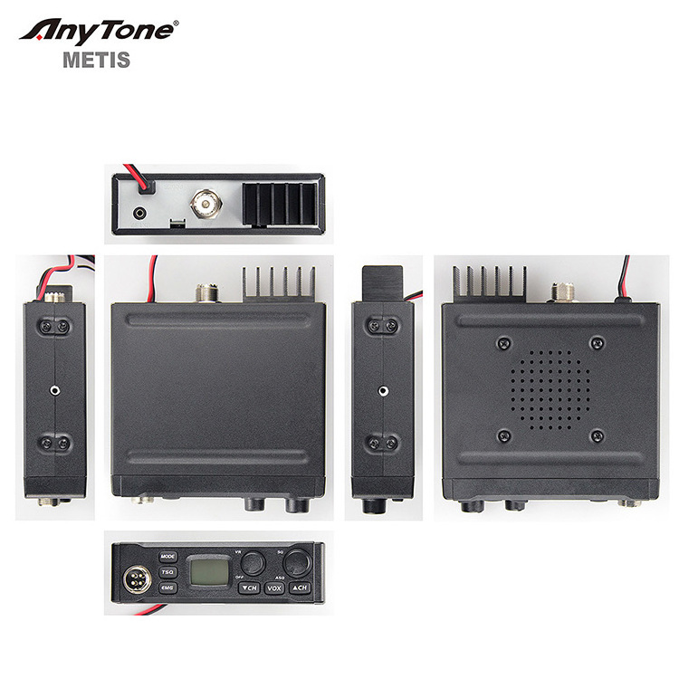 ANYTONE 27mHz AM FM SSB CB Radio Walkie Talkie  model METIS 4W Mini radio UHF 80 Channel CB Radio