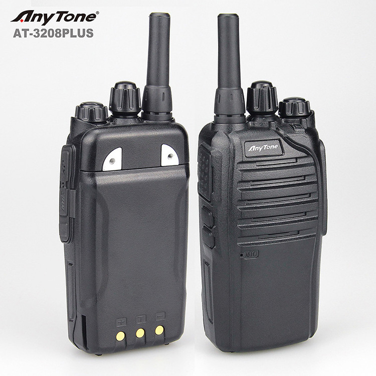 Hot selling Walkie talkie Anytone AT-3208 Plus Walkie-talkie long range Single band PMR  5W woki toki