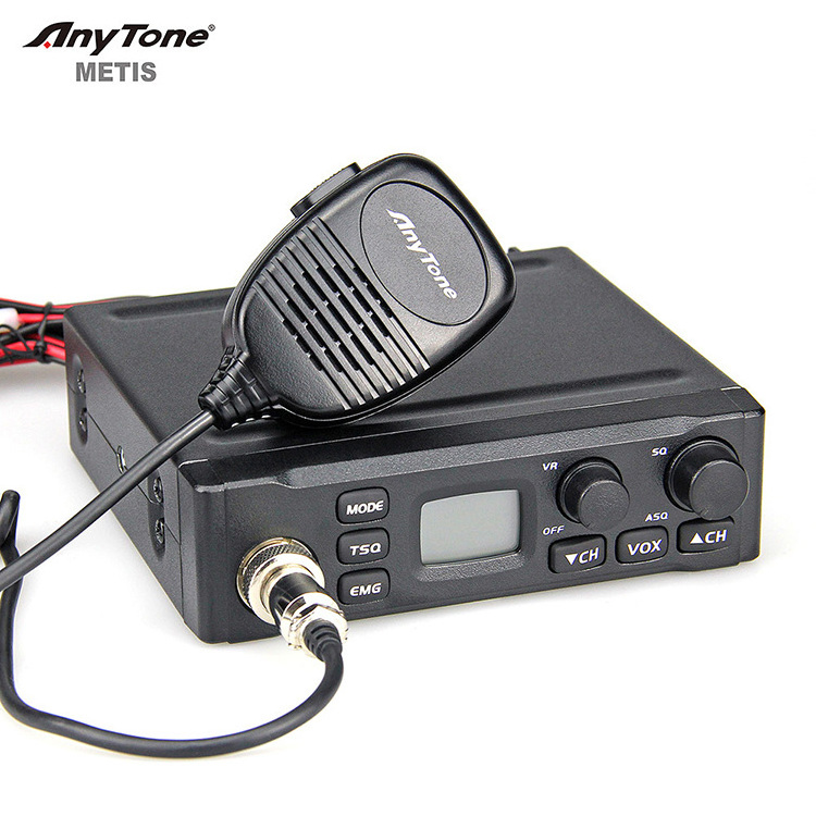 ANYTONE 27mHz AM FM SSB CB Radio Walkie Talkie  model METIS 4W Mini radio UHF 80 Channel CB Radio