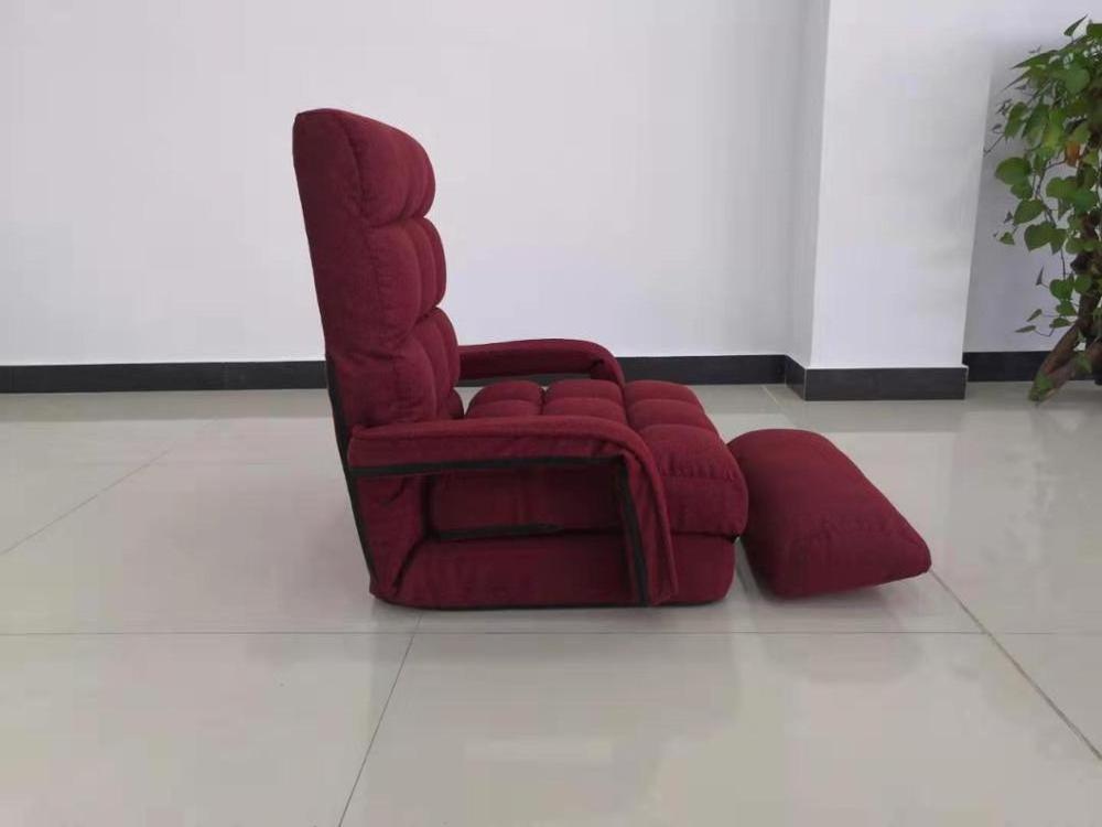 Factory direct sale relax sofa chair folding floor recliner chair leisure chair with armrest