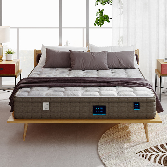 Customized Hotel Bed Spring Gel Memory Foam Smart Sheet King Size Deep Sleep Mattress