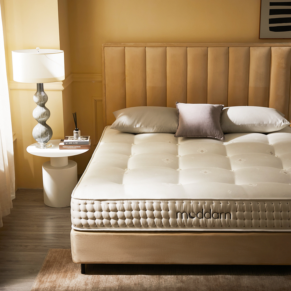 Professional Latex Product Manufacturer Dunlop Latex Mattress King Queen Size Spring Hybrid Mattress