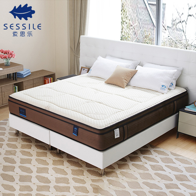 Sessile Hybrid Innerspring Memory Foam Single Bed Topper Waterproof Mattress