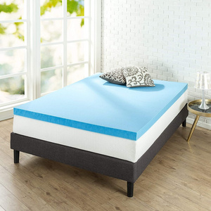 Best Selling 3 Inch Memory Foam Vacuum Hypo-allergenic Mattress Topper Cool Gel Bamboo Bed Foam Toppers Soft  Mattress Topper