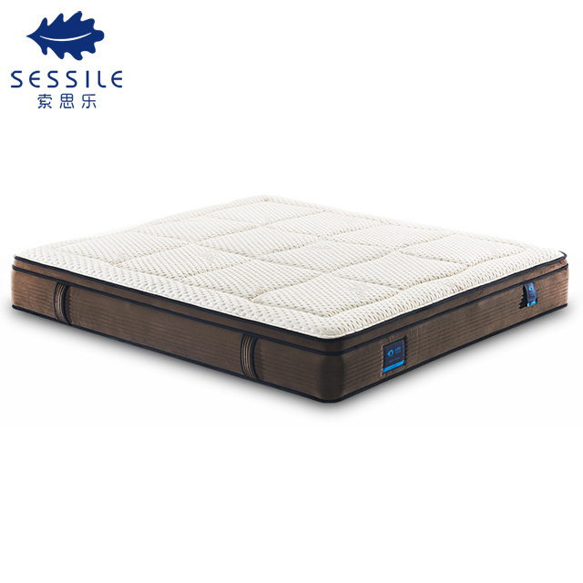 Sessile Hybrid Innerspring Memory Foam Single Bed Topper Waterproof Mattress