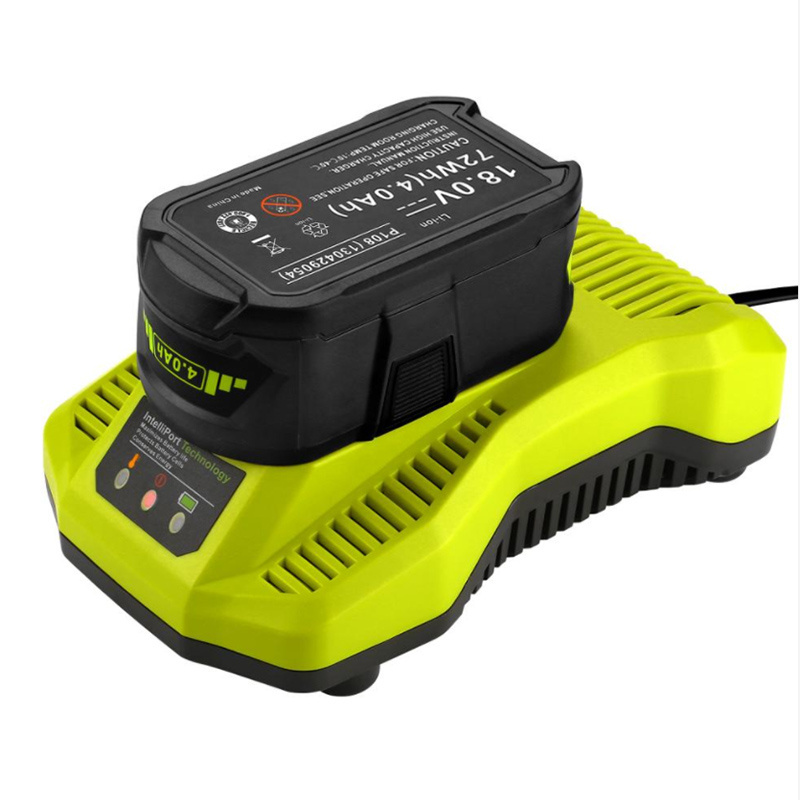 12v - 18v 3A Quick Battery Charger For Ryobi Battery P108 One Plus Ni-cd Ni-mh & Li-ion Charger with LED light