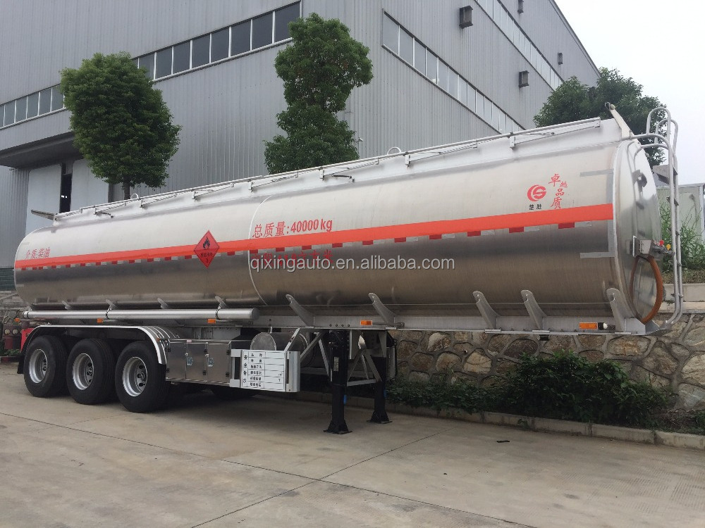 ISO ASME ADR 40, 000liter Fuel Tanker Semi Trailer