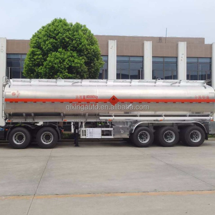 ISO ASME ADR 40, 000liter Fuel Tanker Semi Trailer