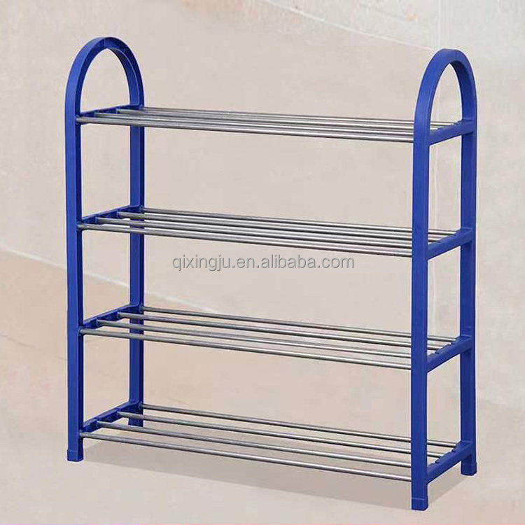 5 Tiers Diy Esay To Assemble Plastic Shoes Rack Cheap Living Room Shoe Rack