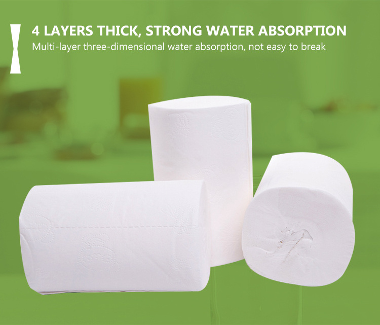 2023 Eco Friendly Customised 3 Ply Toilet Paper Made In China