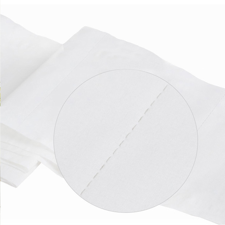 White 3 ply toilet paper roll soft bathroom paper toilet roll wood pulp toilet tissue