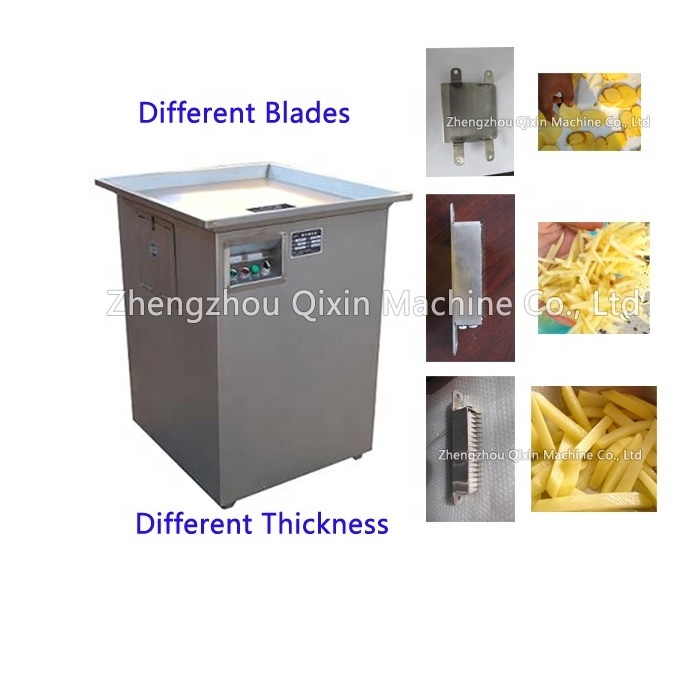 commercial potato shredder / electric waffle fries cutter machine