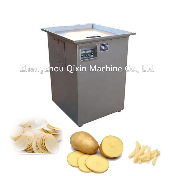 commercial potato shredder / electric waffle fries cutter machine