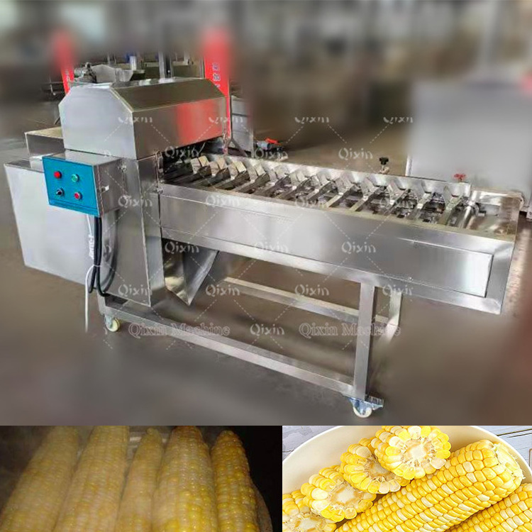 Fresh corn sweet corn cutting machine fruit vegetable segment cutter short pieces cutting machine