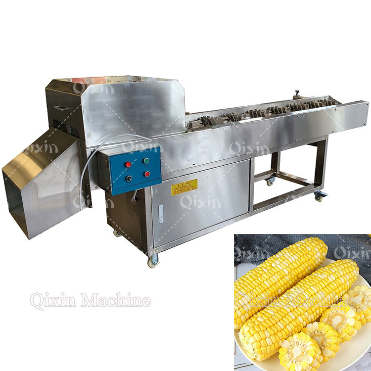 Fresh corn sweet corn cutting machine fruit vegetable segment cutter short pieces cutting machine