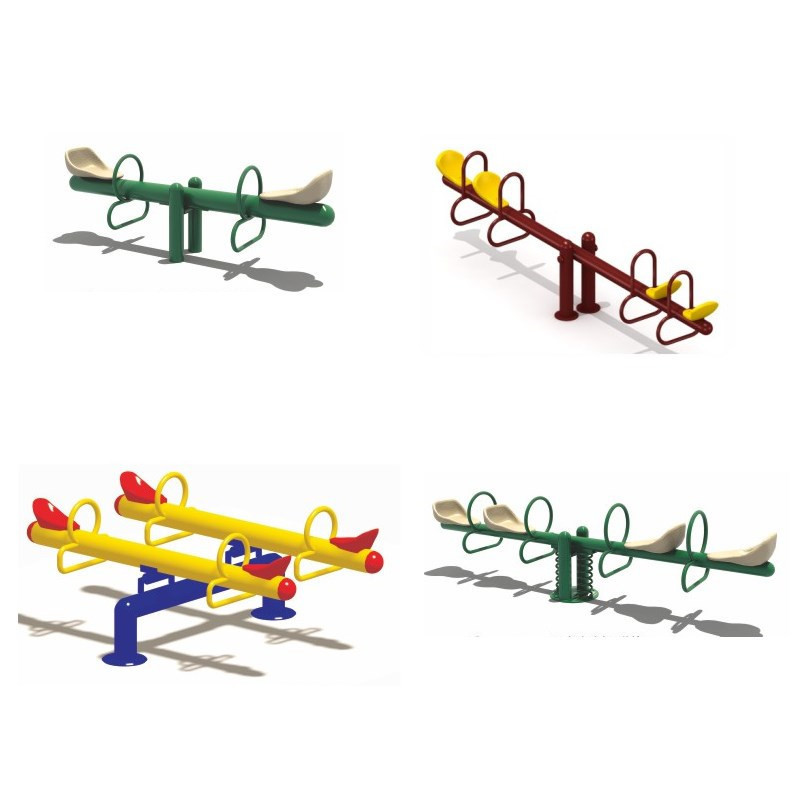 Good quality outdoor seesaw play structure set kids game seesaw