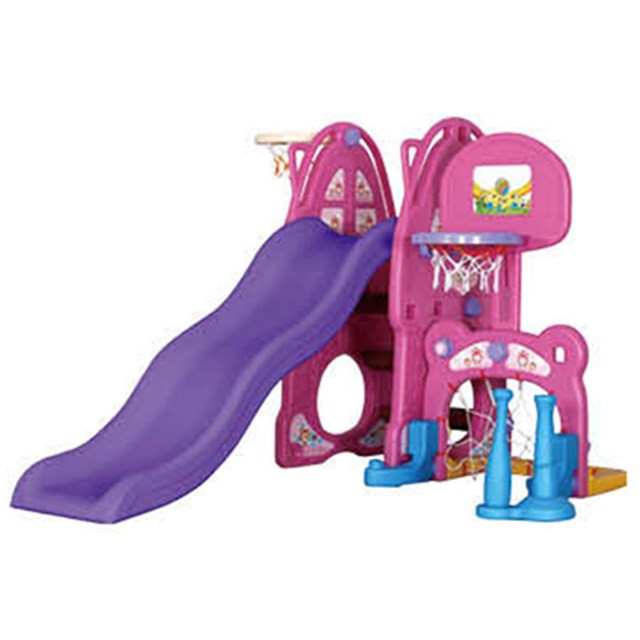 High quality swing sets for kids plastic slide and swing